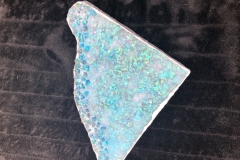 mini geode opal epoxy 25 x 27 cm €50,00